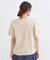 オーガニックコットン混ベーシックTシャツ【洗濯機OK】《SS～LL》