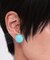 カラーラウンドピアス
