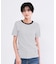 【PETIT BATEAU／プチバトー】ミニマリニエールクルーネック半袖Tシャツ