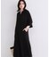キーネックロングワンピース【洗える】
