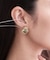 ニュアンスシェイプクリアカラーピアス