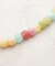 マルチカラー天然石風ネックレス
