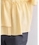 アシンメトリーペプラムブラウス【洗濯機OK】