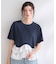 裾フリルドッキングTシャツ【洗濯機OK】