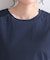 裾フリルドッキングTシャツ【洗濯機OK】