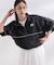 ◆【umbro／アンブロ】シアーナイロン5分袖ZIPアップブルゾン