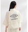 ◆【umbro／アンブロ】シアーナイロン5分袖ZIPアップブルゾン