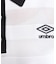 ◆【umbro／アンブロ】メッシュボーダー配色ポロニット