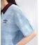 ◆【umbro／アンブロ】メッシュボーダー配色ポロニット