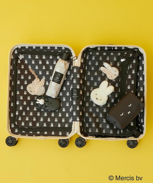 ◇【miffy】フェイスポイントスーツケース【機内持ち込み可能