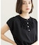【接触冷感／UV】フリルフレンチスリーブニット《洗濯機OK》
