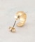ツイルデザインメタルピアス