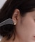 ツイルデザインメタルピアス