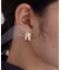 メタル×アクリルリバーシブルピアス