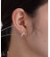 ビジューバーピアス