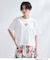 【モンチッチ】フロントプリント＆ロゴ刺繍ショートTシャツ《洗濯機OK》