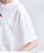 【モンチッチ】フロントプリント＆ロゴ刺繍ショートTシャツ《洗濯機OK》