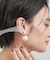 バックキャッチフェイクパールピアス