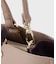 【2WAY／3層仕様／通勤対応】名品バイカラーミドルトートバッグ