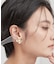 メタルフラワーデザインピアス