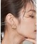 トライアングルデザインピアス