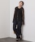 シアーレース ビックカラーブラウス【洗濯機OK】