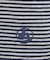 【PETIT BATEAU／プチバトー】ミニマリニエールミラレクルーネック半袖Tシャツ