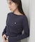 【PETIT BATEAU／プチバトー】ボートネック長袖Tシャツ