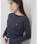 【PETIT BATEAU／プチバトー】ボートネック長袖Tシャツ