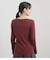 【PETIT BATEAU／プチバトー】ボートネック長袖Tシャツ