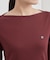 【PETIT BATEAU／プチバトー】ボートネック長袖Tシャツ