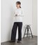 【PETIT BATEAU／プチバトー】ポワンココットクルーネック長袖Tシャツ