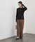 【PETIT BATEAU／プチバトー】ポワンココットクルーネック長袖Tシャツ