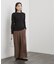 【PETIT BATEAU／プチバトー】ポワンココットクルーネック長袖Tシャツ