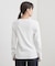 【PETIT BATEAU／プチバトー】ポワンココットクルーネック長袖Tシャツ