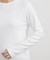 【PETIT BATEAU／プチバトー】ポワンココットクルーネック長袖Tシャツ