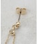 スライド式アクリルピアス
