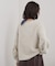 フェザーヤーンボートネックニット【洗濯機OK】