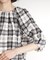 チェックギャザーブラウス【洗える】