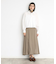 サテンバルーンスカート