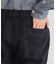 カシミヤ混ピンヘッドスラックス【セットアップ可/ビジネス対応】
