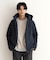 SORONA中綿フードブルゾン 蓄熱／保温／洗える／防風／撥水／ビジネス対応可