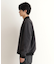 シャークスキン薄中綿リブブルゾン