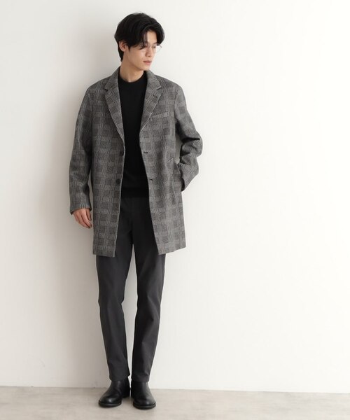 ウールライクメルトンチェスターコート｜ザショップティーケーの通販