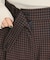 【洗えるパンツ】裏起毛タックワイド