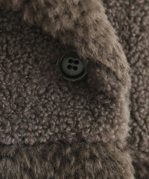 マシュマロボア素材切替Pコート｜ザショップティーケーの通販｜&mall