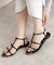 華奢ストラップサンダル