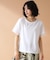 袖シアーTシャツ【接触冷感/洗濯機OK】