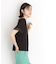 袖シアーTシャツ【接触冷感/洗濯機OK】