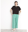 袖シアーTシャツ【接触冷感/洗濯機OK】